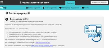 MyPay, riattivato il portale dei pagamenti elettronici